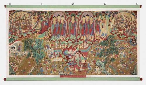 보물 지정 예고된 '화성 용주사 감로왕도'