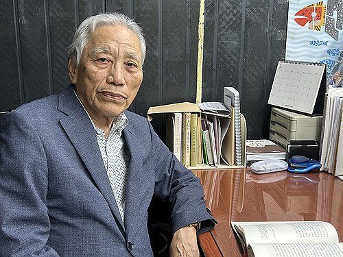 지난 5월 연합뉴스와 인터뷰하는 박석무 다산연구소 이사장