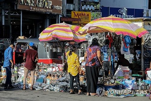 스리랑카 콜롬보 시장