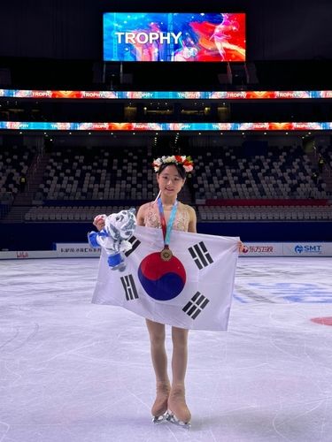 2024 상하이 트로피 피겨 여자 싱글에서 우승한 김채연