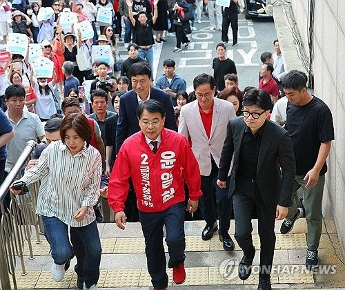 침례병원 찾은 한동훈