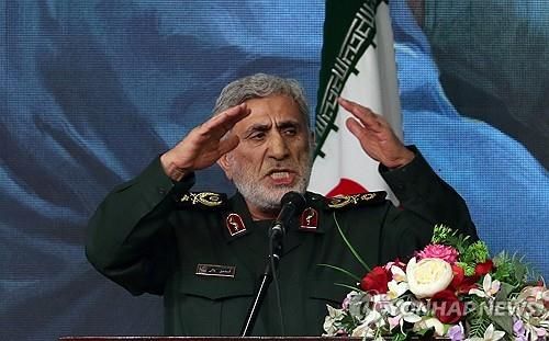 에스마일 가니 이란 쿠드스군 사령관 