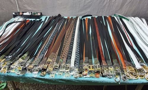 새빛시장 위조상품 단속품