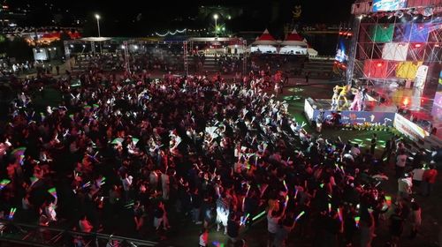 2024년 안동국제탈춤페스티벌에 모인 인파