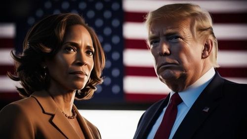 해리스와 트럼프