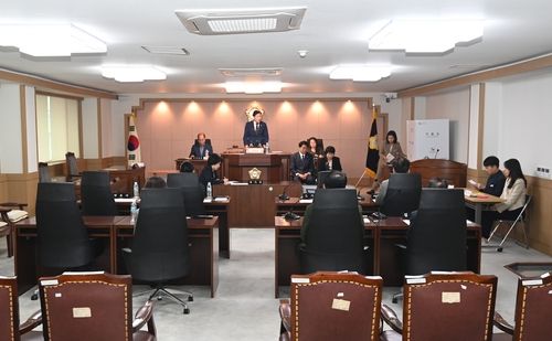 대덕구의회 본회의장