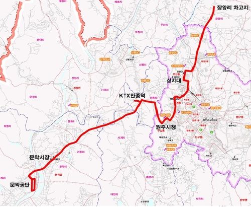 50번 시내버스 노선도