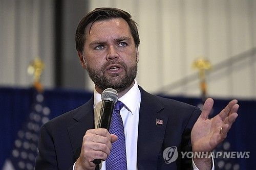 미국 공화당 부통령 후보 밴스 상원의원