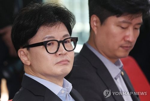 토론회 참석한 한동훈 대표