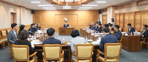 금암 1·2동 통합추진위원회 회의