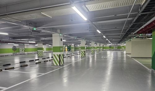 삼전근린공원 공영주차장 지하2층 모습