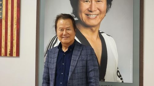 2021년 트럼프 만난 최응길 국기원 美버지니아주 지부장 