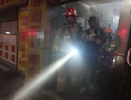 안산 지하 노래방서 불