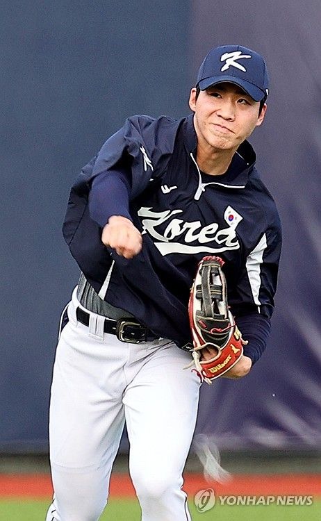 훈련하는 이주형