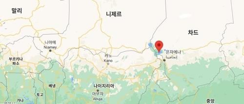 차드군이 보코하람 소탕 작전을 전개 중인 차드호