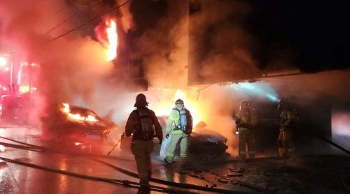 서울 성내동 다세대주택 새벽 화재