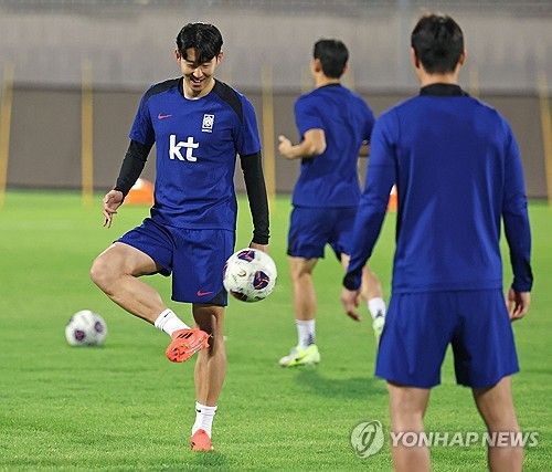 중동 2연전 앞둔 손흥민