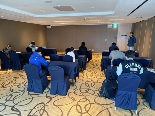 포항서 수능 대비하는 울릉고 수험생들