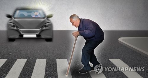 할아버지 횡단보도 자동차 교통사고(PG)