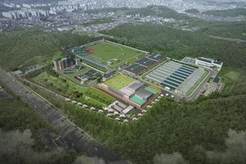 까치울정수장 고도처리시설 조감도 