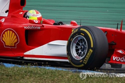 아버지 페라리 모는 미하엘 슈마허 아들 미크 슈마허