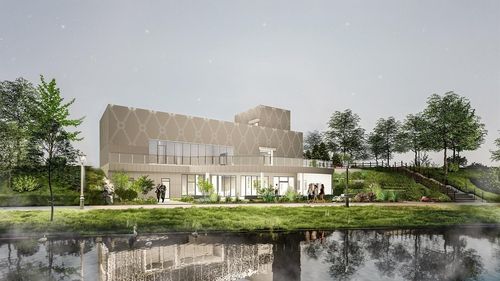 더 갤러리 호수 조감도