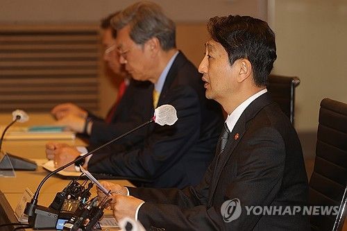 인사말하는 안덕근 산업부 장관