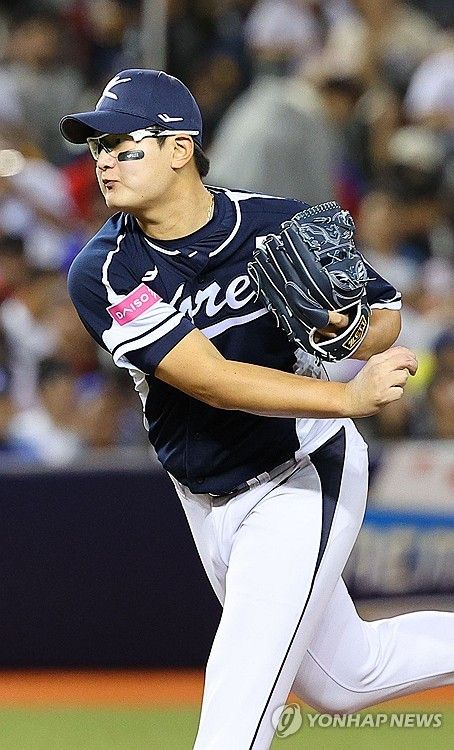 역투하는 김서현