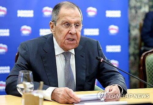 세르게이 라브로프 러시아 외무장관