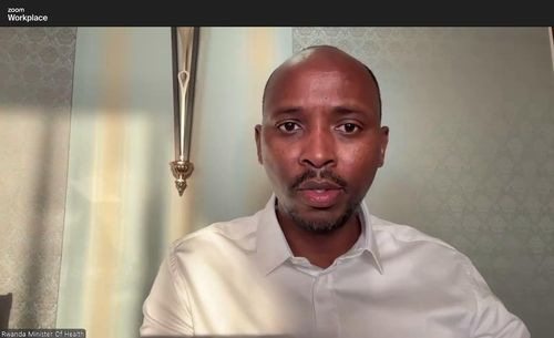 세이빈 은산지마나 르완다 보건장관