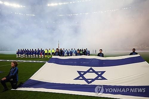 스타드 드 프랑스서 열린 프랑스-이스라엘 전
