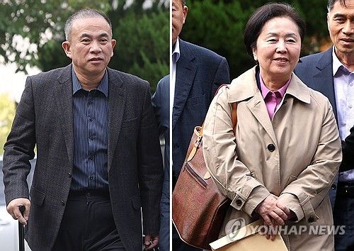 명태균·김영선 창원지법 출석