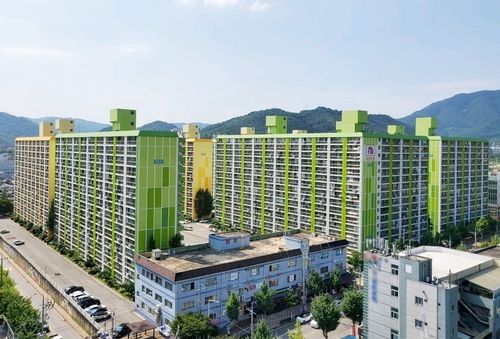 '화순 사랑으로 부영' 임대아파트 전경