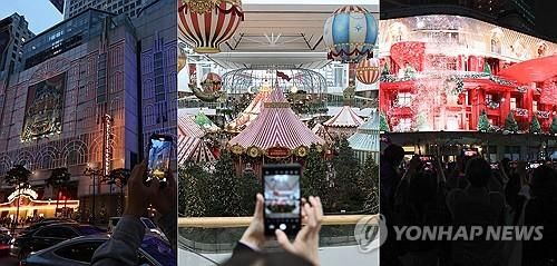 백화점은 벌써 크리스마스