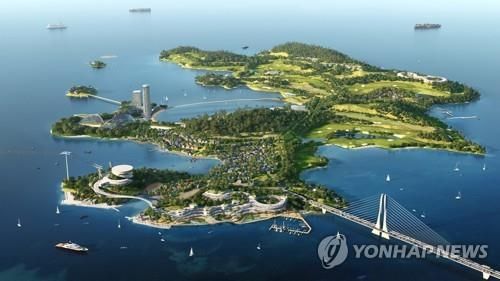 경도 개발 조감도