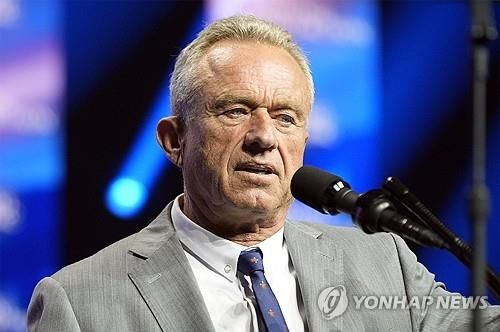 보건복지부 장관에 지명된 로버트 케네디 주니어