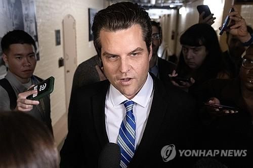 맷 게이츠 법무부 장관 지명자