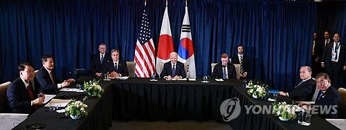 윤 대통령, 한미일 정상회의