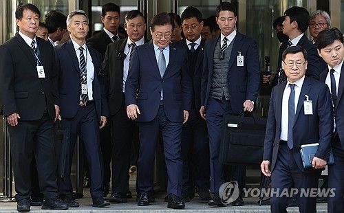 이재명 대표, 선거법 위반 1심 징역형 집행유예 선고