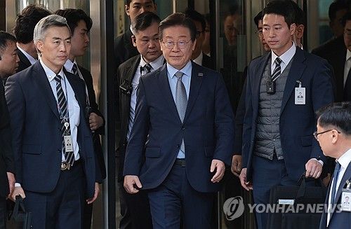 이재명 대표, 선거법 위반 1심 징역형 집행유예 선고