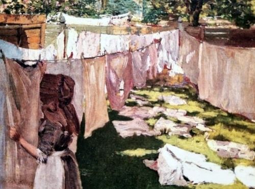 '빨래하는 날, 브루클린 뒷마당의 추억'