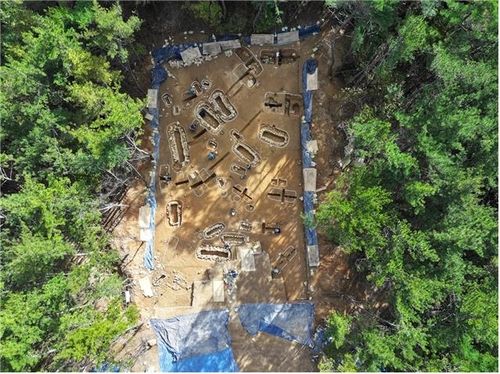 고촌리 고분군 3차 발굴조사 전경