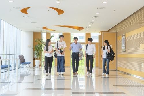 지역 청소년들과 만난 이기재 양천구청장