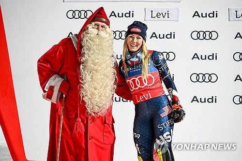 월드컵 우승 후 포즈를 취한 시프린(오른쪽)