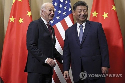  16일 페루에서 APEC 계기 '마지막 정상회담' 한 바이든과 시진핑