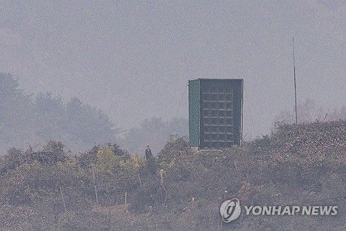 북한군과 대남 확성기