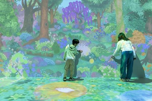 '방울방울, 마음의 숲' 체험 공간 