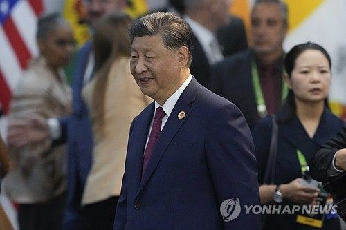G20 정상회의장 들어서는 시진핑
