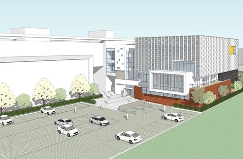 울산 강북교육지원청 증축 조감도
