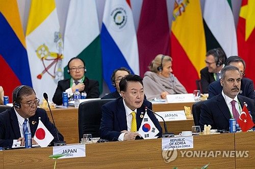 윤석열 대통령, G20 정상회의 제1세션 발언